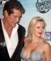 David Hasselhoff y Anouska De Georgiou